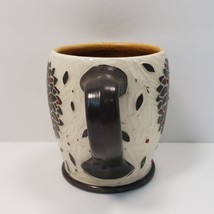 New Gard Tree Pattern Beige Black 10 oz. Ceramic Coffee Mug - $15.27