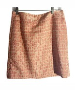 Ann Taylor Short Skirt – Professional, Orangey-Pink, Size 6 - $35.83 CAD