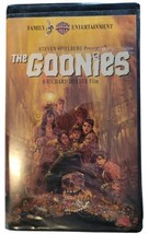 The Goonies Vhs Vcr Movie 80&#39;s Classic Family Movie Clam Shell Steven Spielberg - £6.23 GBP