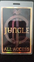 JUNGLE - ORIGINAL ALL ACCESS 2014 TOUR LAMINATE BACKSTAGE PASS - $39.00