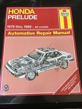 Haynes 601 Honda Prelude Models 1979-1989 Service Repair Manual - $9.89