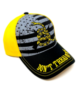 GADSDEN FLAG DONT TREAD ON ME 2ND AMENDMENT USA AMERICAN PATRIOTIC SNAKE HAT CAP - €16,15 EUR