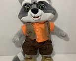 Fiesta 16” plush Great Wolf Lodge Oliver raccoon stuffed animal fishing ... - $14.84