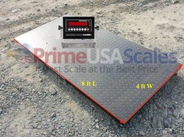5 Year Warranty 3,000 lb 4x8 Pallet Floor Scale NTEP Legal Trade LED Indicator - £1,033.87 GBP
