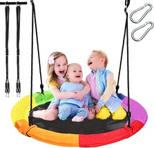 Pitpat 40&quot; Spider Web Swing With 4 Ropes Adjustable From 55&quot; To 102&quot;,, C... - £51.95 GBP