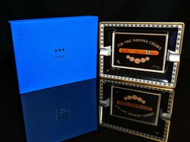 Elie Bleu Medals Black Ashtray NIB image 2