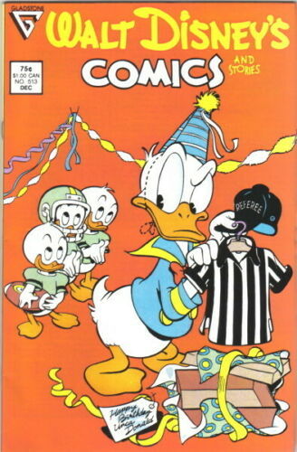 Primary image for Walt Disney's Comics and Stories Comic Book #513 Gladstone 1986 VFN/NEAR MINT