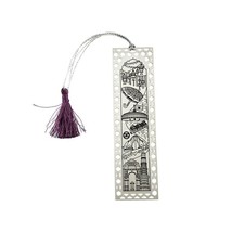 Silver Plated Designer Bookmark Dilli Dil Walon Ki Bookmark for Book Lovers - $19.59