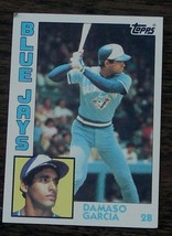 Damaso Garcia, Blue Jays,  1984  #124  Topps Baseball Card - GDC CONDITION - £2.32 GBP