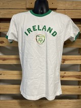 World Soccer Ireland Embroidered T-Shirt Men&#39;s Size Medium KG JD - $9.89