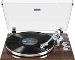 Turntables Belt-Drive Record Player With Wireless Output Connectivity, V... - £162.96 GBP