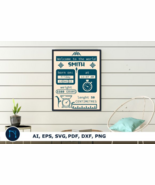 Baby Birth Announcement SVG Bundle - €43,07 EUR