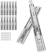 6 PAIRS of Soft Close 20” Cabinet Drawer Slides, Full Extension - $49.08