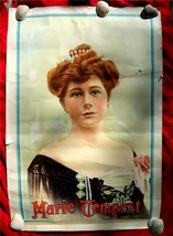 ORIGINAL 1890&#39;s Broadway Opera Poster Maria Tempest The Pirates of Penzance - £254.64 GBP