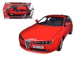 Alfa 159 SW Red 1/18 Diecast Car Model by Motormax - $68.98