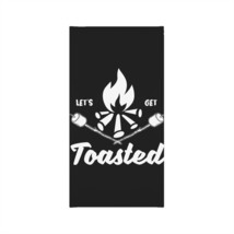 Personalized Neck Gaiter: Campfire Marshmallows &quot;Let&#39;s Get Toasted&quot; - £15.62 GBP