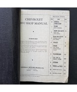 1937 Chevrolet Shop Manual. Original General Motors Publication. - £28.61 GBP