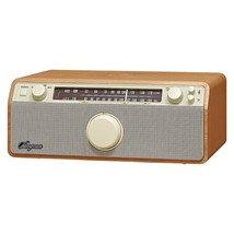 Sangean WR-12 AM/FM/Aux-In Stereo Analog Wooden Cabinet Radio (Walnut) - £189.79 GBP