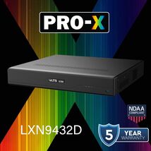 LXN9432D IP 32CH Up to 32MP Recording 384 Mbps Ai 4K 4xSATA 2xHDMI X Sea... - $899.89