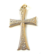 14K GOLD*Ancient*CHRISTIAN HOLY CROSS~CRUSADER KNIGHTS~Symbolic8PointMot... - $445.00