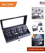 Watch Winder, XTELARY Luxury 4 Motor Quad Watch Winders for Automatic Watches... - $406.74