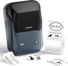 Niimbot B1 Label Maker With Tapes,2 Inch Portable Thermal Label, Dark Blue - $51.96