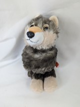 Wild Republic Wolf Husky Dog Wrist Hugger Plush Stuffed Animal Toy - £10.43 GBP