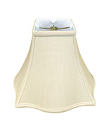 Royal Designs Fancy Square Bell Basic Lamp Shade, Beige, 6&quot; x 14&quot; x 11.5&quot; - £51.15 GBP
