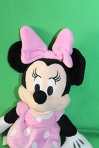 Disney Minnie Mouse Plaid Stuffed Animal Just Play Plush Toy - £11.86 GBP