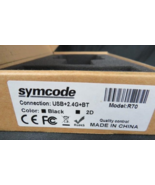 Symcode Bluetooth 2D Barcode Scanner 1D 2D QR Wireless Portable Back Clip Barcod - £30.10 GBP