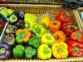 SMR Rainbow Bell Pepper Mix Seeds Fresh Garden - $13.53