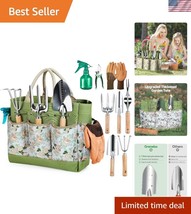 Rust-Proof Gardening Tools - 9-Piece Ergonomic Set with Beautiful Organi... - $822.00 MXN