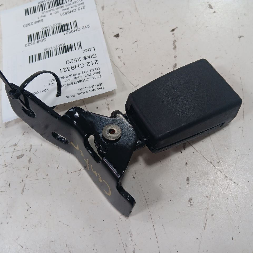 Jeep Compass Rear Back Seat Belt  2021 2020 2019 2018 2017Inspected, War... - $22.45