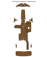 2017 Regal 22 Fasdeck Swim Platform Cockpit Pad Boat EVA Teak Deck Floor... - $899.00