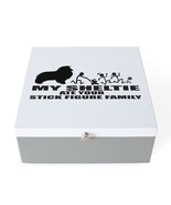 MY SHELTIE ATE YOUR STICK FIGURE FAMILY Jewelry Box - $75.00
