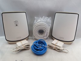 Netgear Orbi 860 Series Tri-Band WiFi 6 Mesh System, 6Gbps, 10 Gig Port, 2-Pack - £282.80 GBP