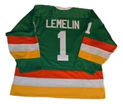 Any Name Number Philadelphia Firebirds Retro Hockey Jersey Green Any Size image 2