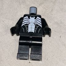 LEGO Symbiote Spiderman San Diego Comic Con Black Venom Marvel Torso &amp; Legs - $17.16