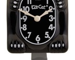 Limited Edition Grey Bow Tie and Grey tail Kit-Cat Klock (15.5″ high) Clock - £71.44 GBP