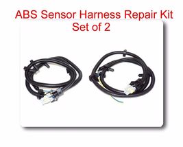 Set 2 Multifit ABS Wheel Speed Sensor Wire Harness Plug Pigtail 10340314 for GM - £15.02 GBP