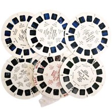 Viewmaster Stereo Pictures Lot Of 6 Wheels Vintage Sawyers Inc Mixed Lot E78 - £14.93 GBP