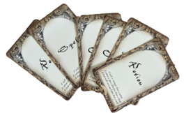 Wizardology Board Game Card Game: Replacement Part: 6 Magical Duel Cards - $2.96