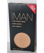 IMAN Luxury Pressed Powder Clay Medium Dark -35 Oz - $666.38 MXN