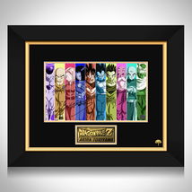 Dragon Ball Z Promotional Art Photo Limited Signature Edition Custom Frame - $236.23