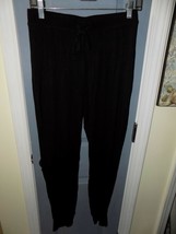 Cynthia Rowley Sleepwear Super Soft &amp; Cozy Black Lounge Pants Size XS Wo... - £16.29 GBP