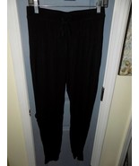 Cynthia Rowley Sleepwear Super Soft &amp; Cozy Black Lounge Pants Size XS Wo... - £16.08 GBP
