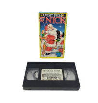 A Visit from St Nick VHS Video Christmas Santa Claus 4 Cartoons Movie 1528 - $73.44 MXN