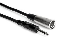 Hosa - PXM-105 - Mono 1/4&quot; Male to 3-Pin XLR Male Audio Cable - 5 ft. - $297.30 MXN