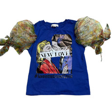 New Love #LoveInTheTimeOfCovid SMALL Short Sleeve Shirt Blouse Lili Collection - £19.67 GBP