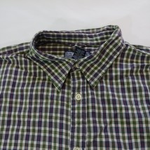 Structure Men's Button Up Long Sleeve Multicolor Plaid Shirt Long Sleeve Size XL image 8